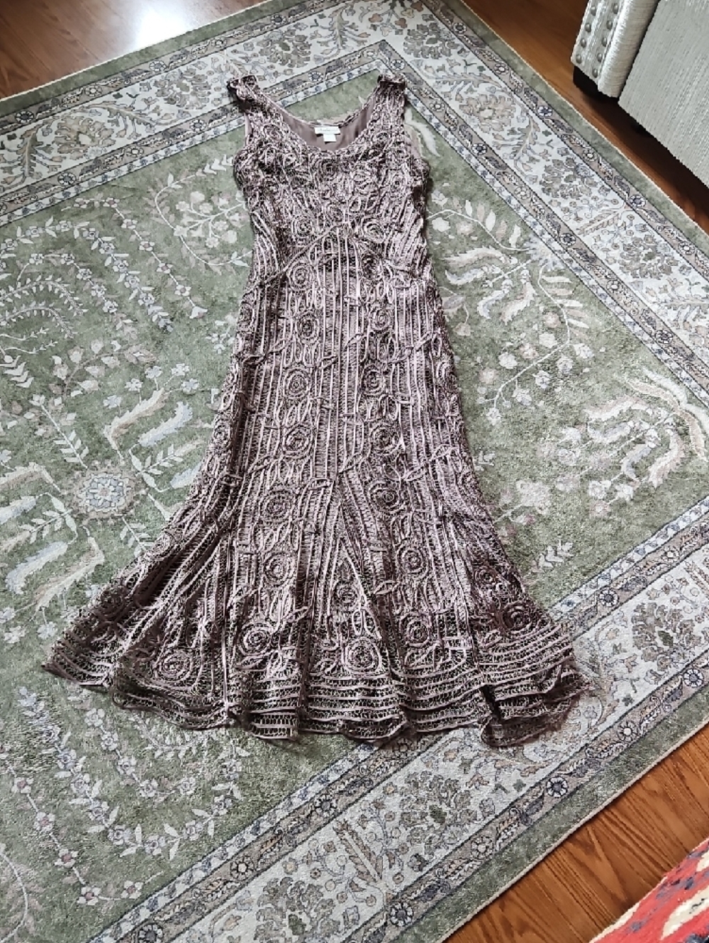 Soulmates Formal Embroidered Lace Dress With Jacket
